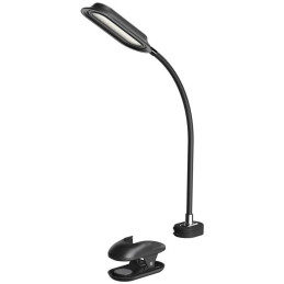 IMMAX LED stolní lampička CLIP/ 7,5W/ DC 12V/1A/ CCT/ IP20/ černá