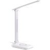 Lampa stołowa LED IMMAX LUMI/ładowanie Qi/7W/300lm/12V/2A/ściemnialna/biała