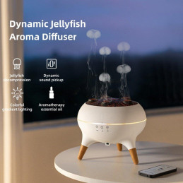 IMMAX aroma difuzér Immax JELLYFISH/ RGB/ 11W/ DC24V/ 650mA/ objem 250ml/ bílý