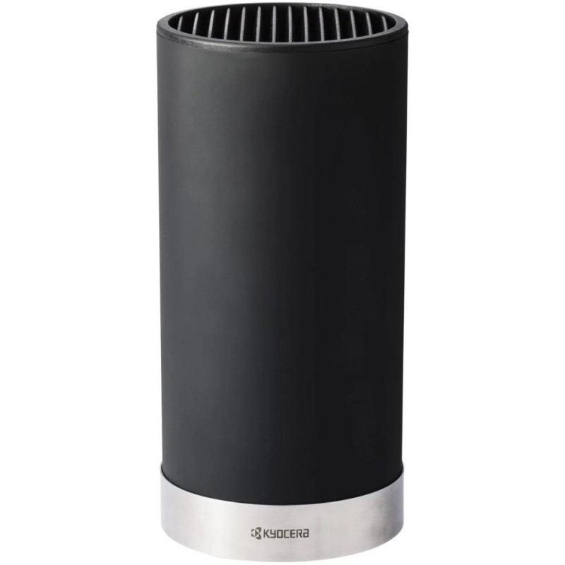 Kyocera Kulatý blok na nože pro 6–8 nožů, Soft Touch, černý