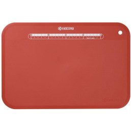 Kyocera Krájecí deska velká 370×250×2 mm, červená
