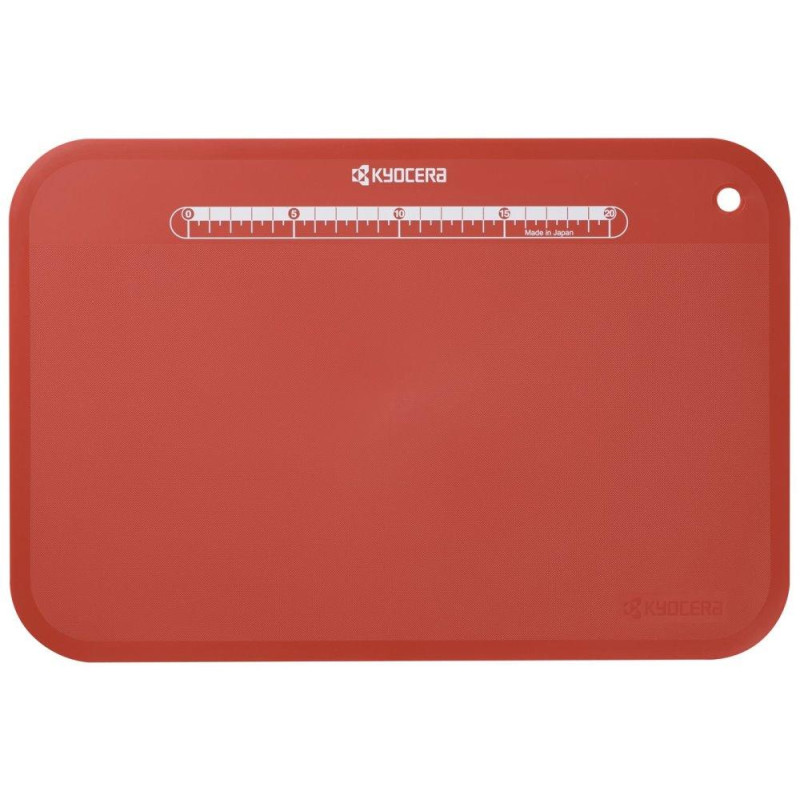 Kyocera Krájecí deska velká 370×250×2 mm, červená