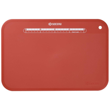 Kyocera Krájecí deska velká 370×250×2 mm, červená