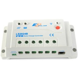 EPEVER LS2024B solární PWM regulátor 12/24V, EPEVER 20A, vstup 30V/50V