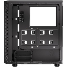 POŠKOZENÝ OBAL - Endorfy skříň Signum 300 ARGB / 2xUSB 3.0 / 4x120mm fan PWM ARGB / mesh panel / tvrzené sklo / černá