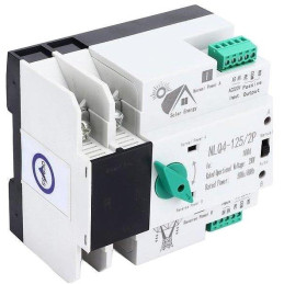 Solarmi NLQ4-125/2P, automatický přepínač sítí - napájení 2P 230V 20A pro FVE
