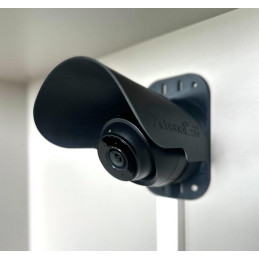 XtendLan Držák s krytem pro kameru UniFi G5 Turret Ultra a UniFi G6 Turret, plast odolný UV záření, venk. použití, černý