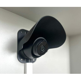 XtendLan Držák s krytem pro kameru UniFi G5 Turret Ultra a UniFi G6 Turret, plast odolný UV záření, venk. použití, černý