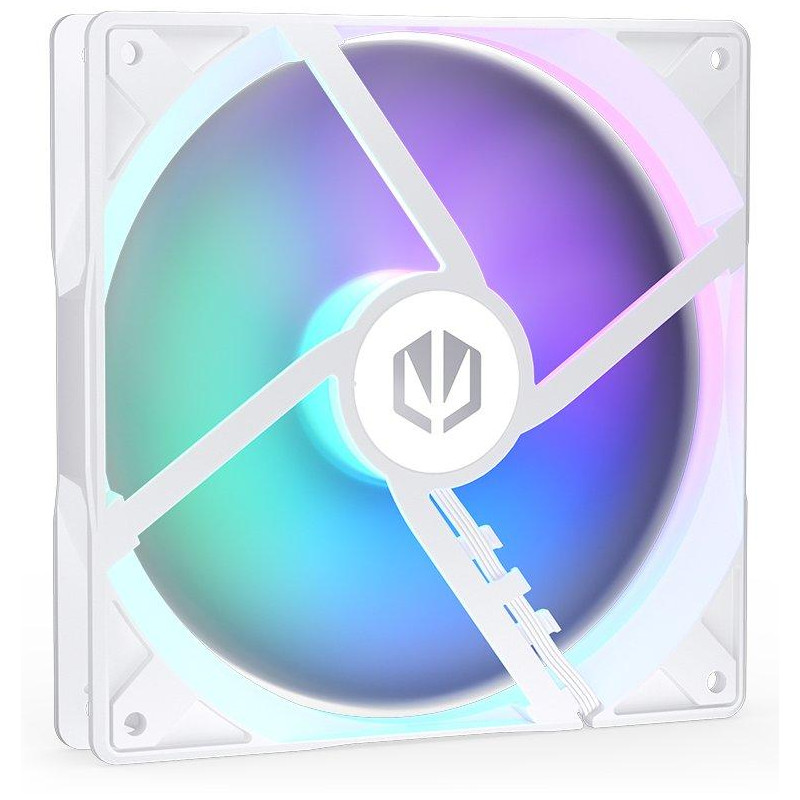 Endorfy ventilátor Stratus 140 White PWM ARGB / 140 mm ARGB / bílý