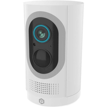 NEDIS IP kamera/ venkovní/ IP65/ Wi-Fi/ 3Mpix/ 1296p/ dobíjecí/ reflektor/ detekce pohybu/ noční vidění 10m/ černá