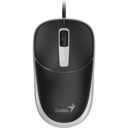 GENIUS KM-123/ Drátový set/ Ergo předložka/ Copilot/ USB/ černá/ CZ+SK layout