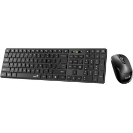 GENIUS SlimStar 8250/ Bezdrátový set Bluetooth + 2,4GHz/ Copilot/ USB/ černá/ CZ+SK layout