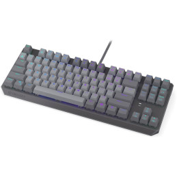 Endorfy mechanická klávesnice Thock V2 TKL / drátová / ARGB /  red sw. / USB / US layout