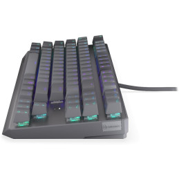 Endorfy mechanická klávesnice Thock V2 TKL / drátová / ARGB /  red sw. / USB / US layout