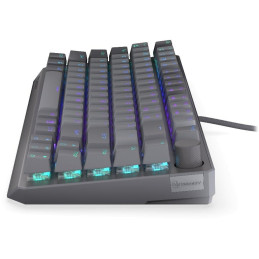 Endorfy mechanická klávesnice Thock V2 75% / drátová / ARGB /  red sw. / USB / zmenšená / US layout