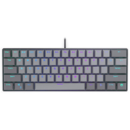 Endorfy mechanická klávesnice Thock V2 Compact / drátová / ARGB /  red sw. / USB / kompaktní / US layout