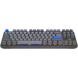 Endorfy mechanická klávesnice Thock V2 TKL / bezdrátová / ARGB /  yellow sw. / USB / US layout