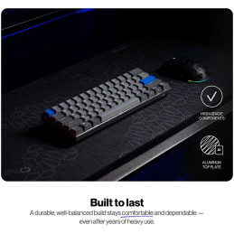 Endorfy mechanická klávesnice Thock V2 Compact / bezdrátová / ARGB /  yellow sw. / USB / kompaktní / US layout