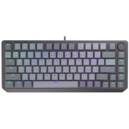 Endorfy mechanická klávesnice Thock V2 75% / drátová / ARGB /  red sw. / USB / zmenšená / CZ/SK layout