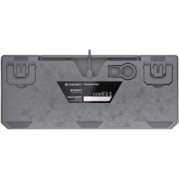 Endorfy mechanická klávesnice Thock V2 75% / drátová / ARGB /  red sw. / USB / zmenšená / CZ/SK layout