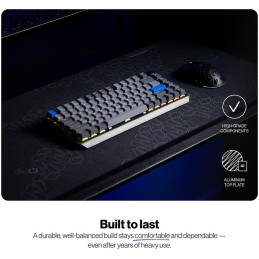 Endorfy mechanická klávesnice Thock V2 75% / bezdrátová / ARGB /  yellow sw. / USB / zmenšená / CZ/SK layout