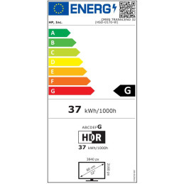 HP OMEN 32/ 31,5"/ 3840x2160/ QD-OLED/ 0,3ms/ 400 cd/m2/ 1.5M:1/ HDMI/ DP/ USB/ USB-C/ VESA/ PIVOT/ černo-bílý