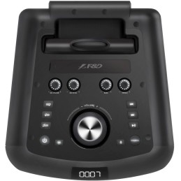 FENDA F&D párty repro PA300/ trolejové/ 100W/ BT/ USB/ FM rádio/ optický vstup/ bezdrát. mikrofon/ dálkové ovládání