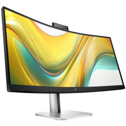 HP 534pm/ 34"/ 2560x1440/ IPS/ 5ms/ 400 cd/m2/ 4000:1/ HDMI/ DP/ USB/ USB-C/ PIVOT/ VESA/ repro/ stříbrný