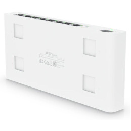 POUŽITÉ - ROZBALENÉ - Ubiquiti UISP Switch - 8x Gbit RJ45 port, 1x SFP port, 8x PoE Out 27V, fanless - Výprodej