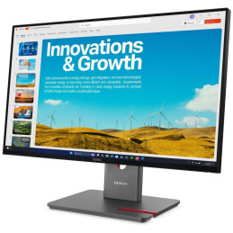 Lenovo P24QD-40/ 23,8" / IPS/ 2560x1440/ 16:9/ 300cd/m2cmd/ 1500:1/ 4ms/ HDMI/ DP/ USB/ USB-C/ LAN/ PIVOT