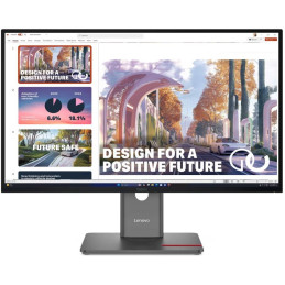 Lenovo P27QD-40/ 27"/ IPS/ 2560x1440/ 16:9/ 350cd/m2/ 1500:1/ 4ms/ HDMI/ DP/ USB/ USB-C/ LAN/ PIVOT
