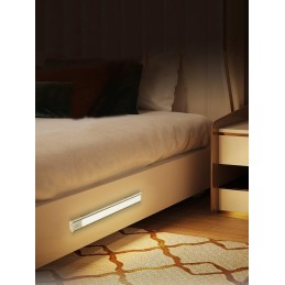 IMMAX LED interierové světlo CABINET-4/ 1,5W/ 85lm/ 4000K/ 300 x 40 x 9mm/ micro USB/ PIR senzor