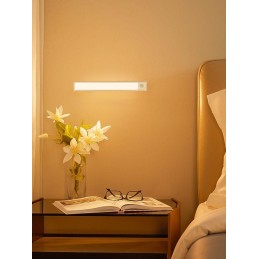 IMMAX LED interierové světlo CABINET-4/ 1,5W/ 85lm/ 4000K/ 300 x 40 x 9mm/ micro USB/ PIR senzor