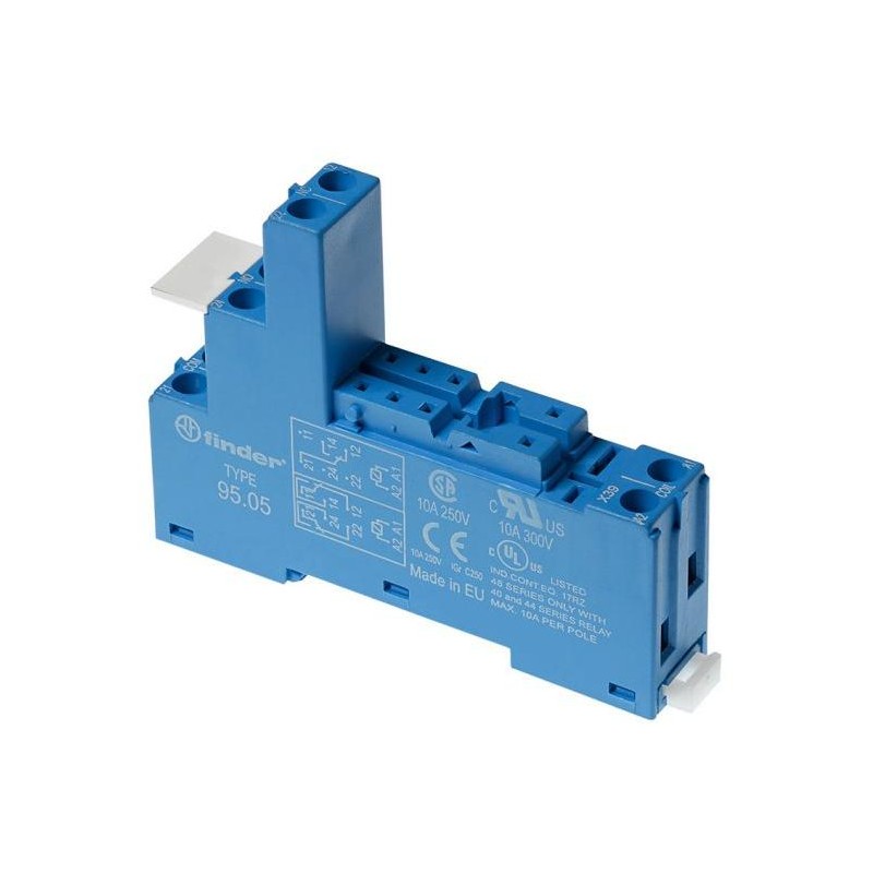 Solarmi patice relé Finder 95.05, 40/44, 99.02, 1P/2P