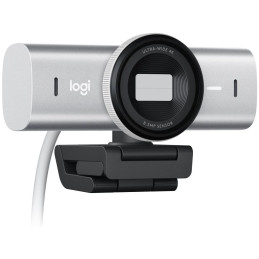 Logitech webkamera MX Brio/ 4K/30fps / 1080p/60fps/ pole gray