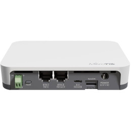 POUŽITÉ - MikroTik KNOT IoT Gateway  CAT-M/NB, Bluetooth, 2x LAN, 1x SIM, microUSB, 2.4 GHz b/g/n, L4