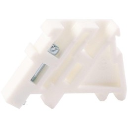 Solarmi koncová svěrka RSA L35 na DIN lištu, bílá