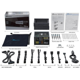 SEASONIC zdroj Prime PX-500 Fanless Platinum / ATX3.1 / aktiv. PFC / 80PLUS Platinum