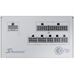 SEASONIC zdroj Core GX-750 bílý / 750W / ATX3.1 / 120mm fan / modulární / 80PLUS Gold