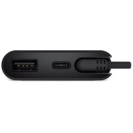 DELL Pro Travel Hub DA225/ dokovací stanice/ 2x USB-C/ USB/ HDMI