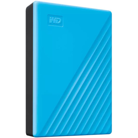 WD My Passport portable 6TB HDD / Externí / 2,5" / USB 3.0 / modrý