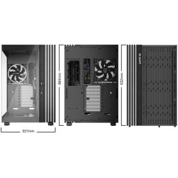 POŠKOZENÝ OBAL - Be quiet! skříň LIGHT BASE 900FX / ATX / ARGB pásek / 4x140mm ARGB fan / 2xUSB 3.0 / USB-C / panoramatická / ..