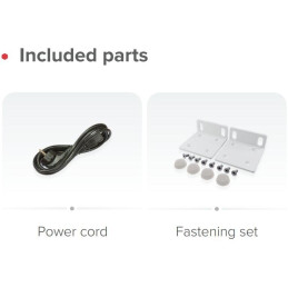 MikroTik Switch/Router CRS418-8P-8G-2S+RM, 5 + 2,4 GHz Wi-Fi 6 4x4 MIMO, 8x GbE, 8x GbE PoE+ (150 W), 2x SFP+, USB 3, L5