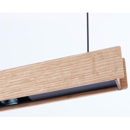 IMMAX NEO MADEIRA SMART lineár osvětlení, dřevo dub, 122cm, Wi-Fi, TUYA