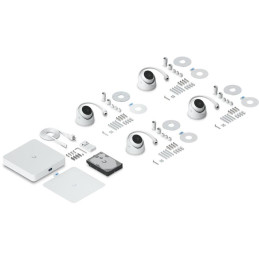 Ubiquiti UniFi Network Video Recorder Instant Kit - Sada 1x UniFi NVR Instant, 4x G5 Turret Ultra, 1x 3.5" HDD (1TB)