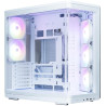 Zalman case P60 / ATX / 5x120mm ARGB fan / 2xUSB 3.0 / USB-C / panoramic / white