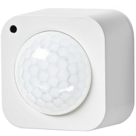 NEDIS chytrý detektor pohybu/ Zigbee 3.0/ napájení z baterie/ životnost baterie 24m/ úhel 100 °/ rozsah 7 m/ bílý