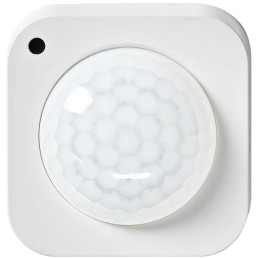 NEDIS chytrý detektor pohybu/ Zigbee 3.0/ napájení z baterie/ životnost baterie 24m/ úhel 100 °/ rozsah 7 m/ bílý