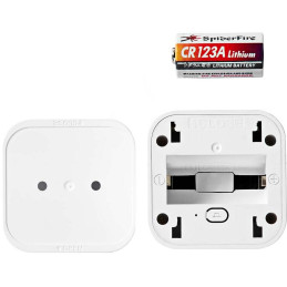 NEDIS chytrý detektor pohybu/ Zigbee 3.0/ napájení z baterie/ životnost baterie 24m/ úhel 100 °/ rozsah 7 m/ bílý