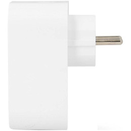 NEDIS Wi-Fi chytrá zásuvka/ měřič spotřeby/ 16A/ francouzský typ E/ IP21/ 3680 W/ 1x USB-C/ 2x USB/ bílá